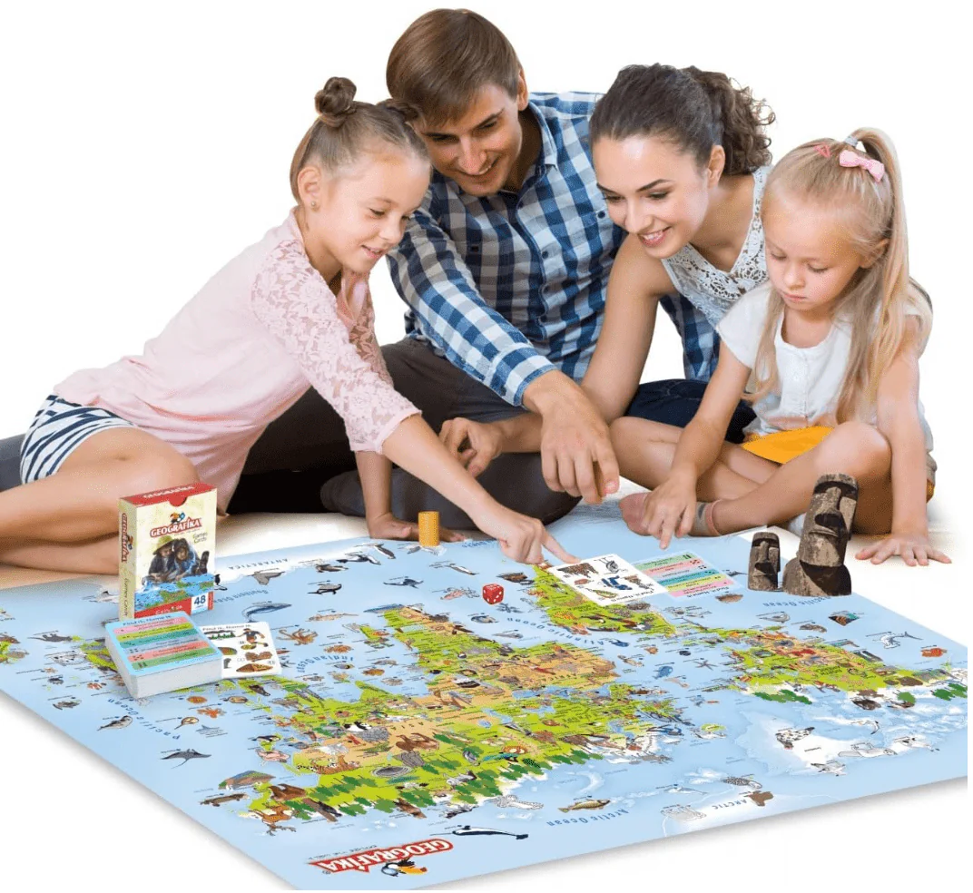 Unikplay Geografika Explore The World Game UPWM-2840/GB03 - Image 3