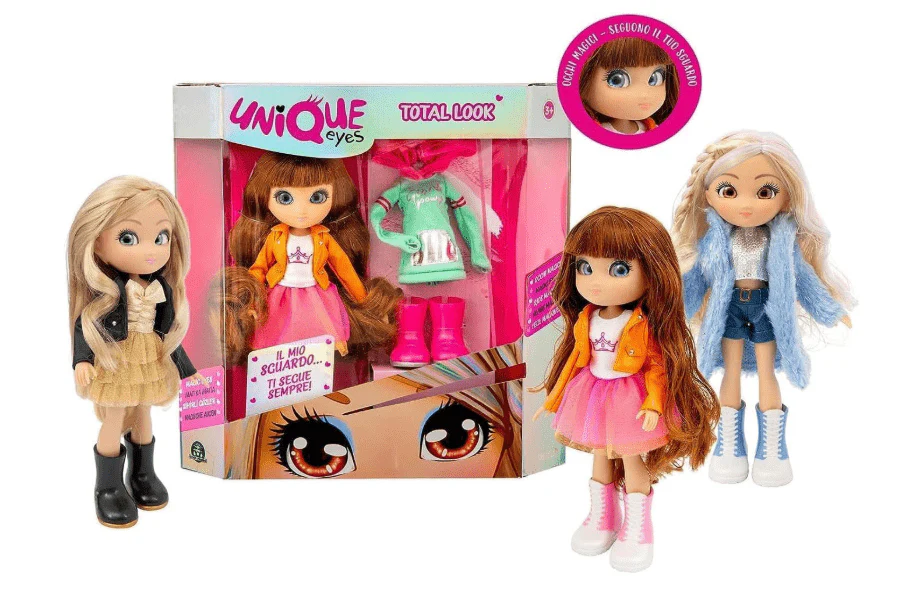 Unique Eyes Fashion Doll Total Look MYM01000