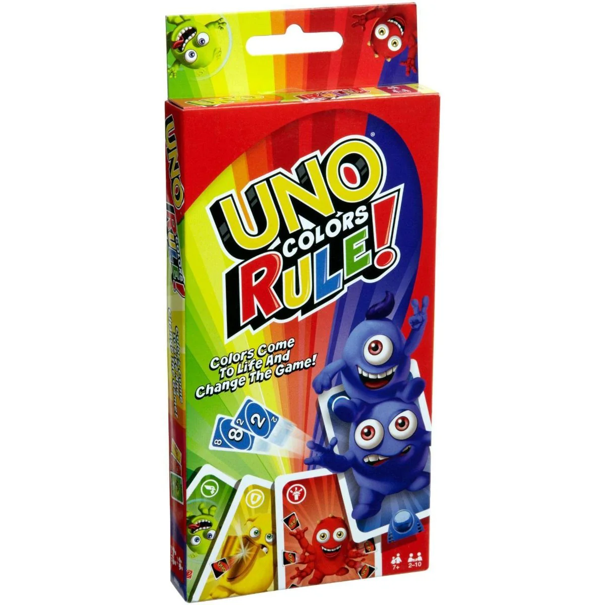 Uno Colors Rule Card Game