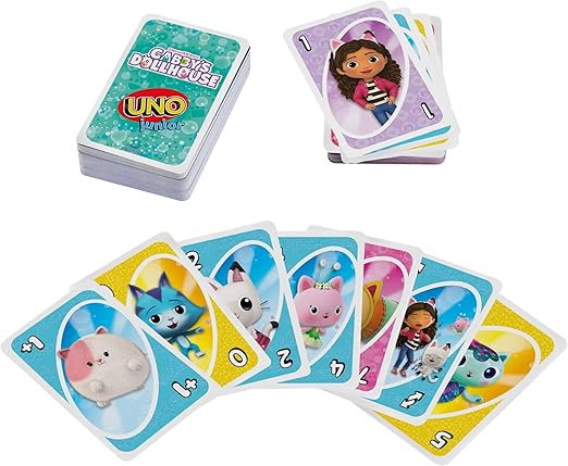 UNO Junior Gabby's Dollhouse Card Game - Image 5