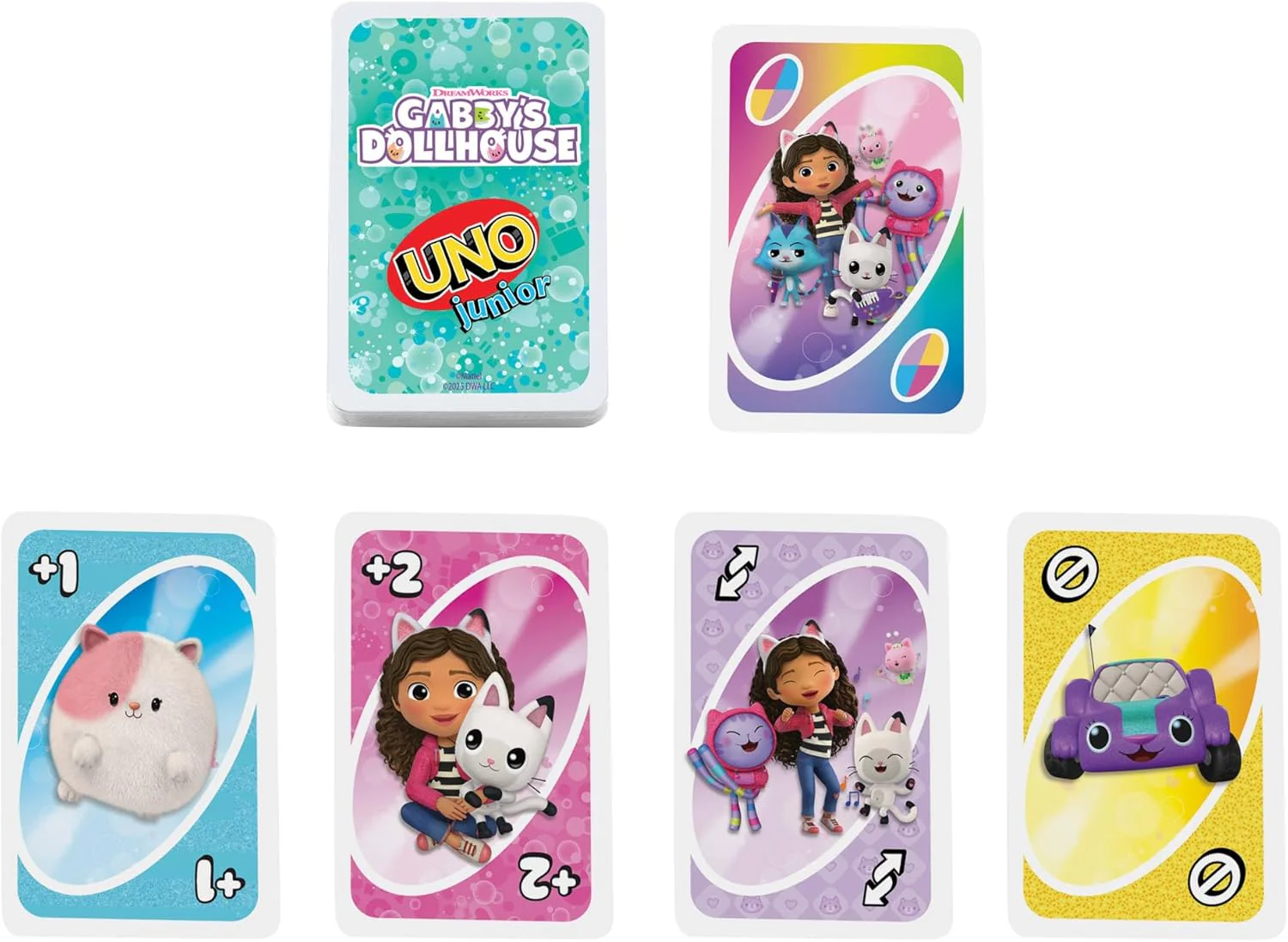 UNO Junior Gabby's Dollhouse Card Game - Image 8