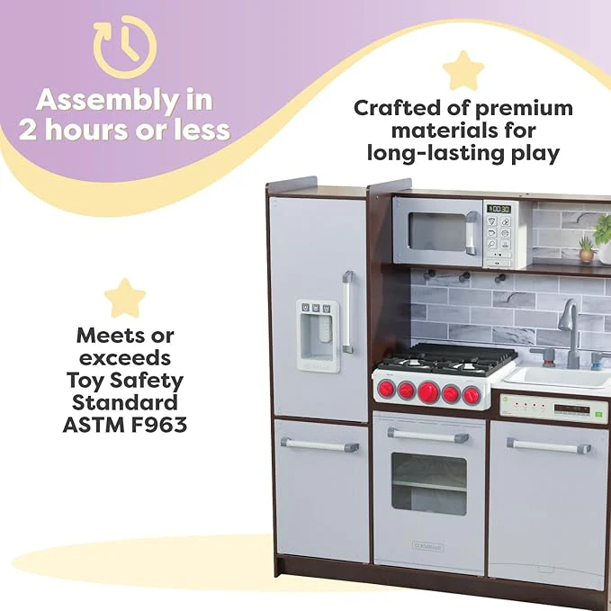 Uptown Elite White Play Kitchen - Image 4