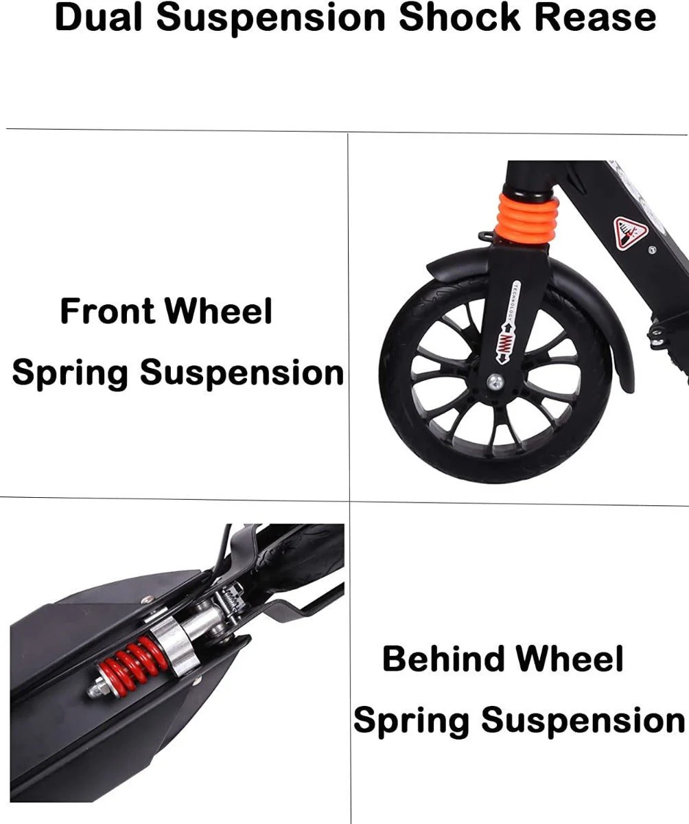 Urban Scooter with Suspension Black TG-9060L - Image 3