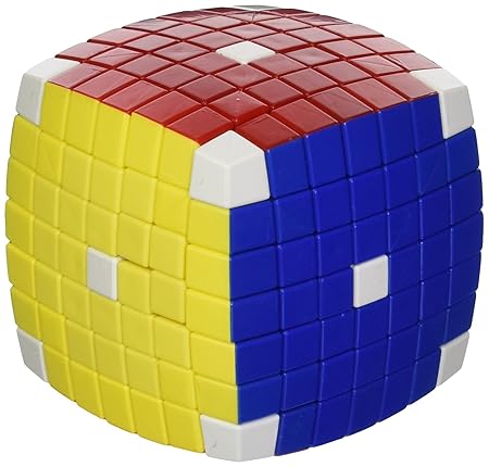 V-Cube 7 White Pillowed Multicolor Cube Puzzle 00.0003 - Image 2