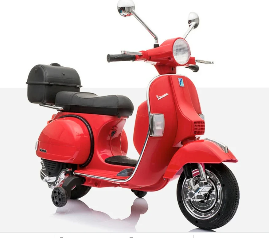 Vespa Motorbike Red PX150 - Image 2