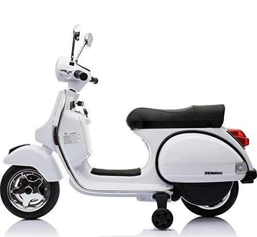 Vespa Motorbike White PX150 - Image 4