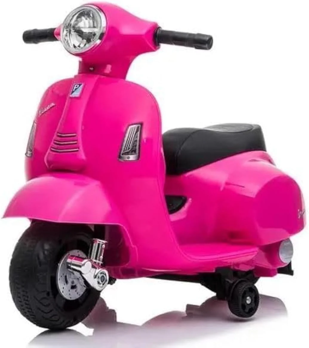 Vespa Motorcycle Pink 8111L