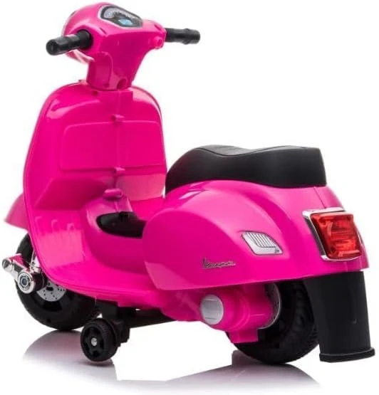 Vespa Motorcycle Pink 8111L - Image 4