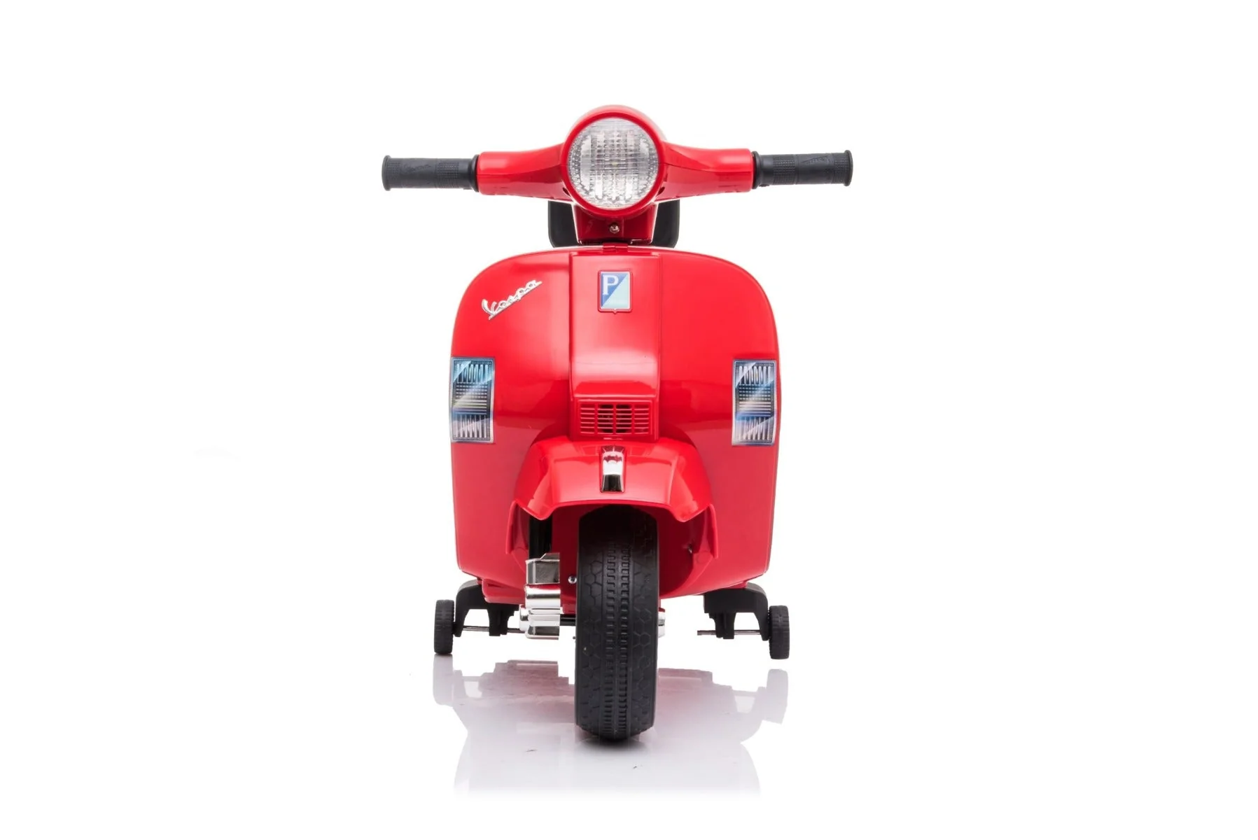 Vespa Motorcycle Red - Image 2