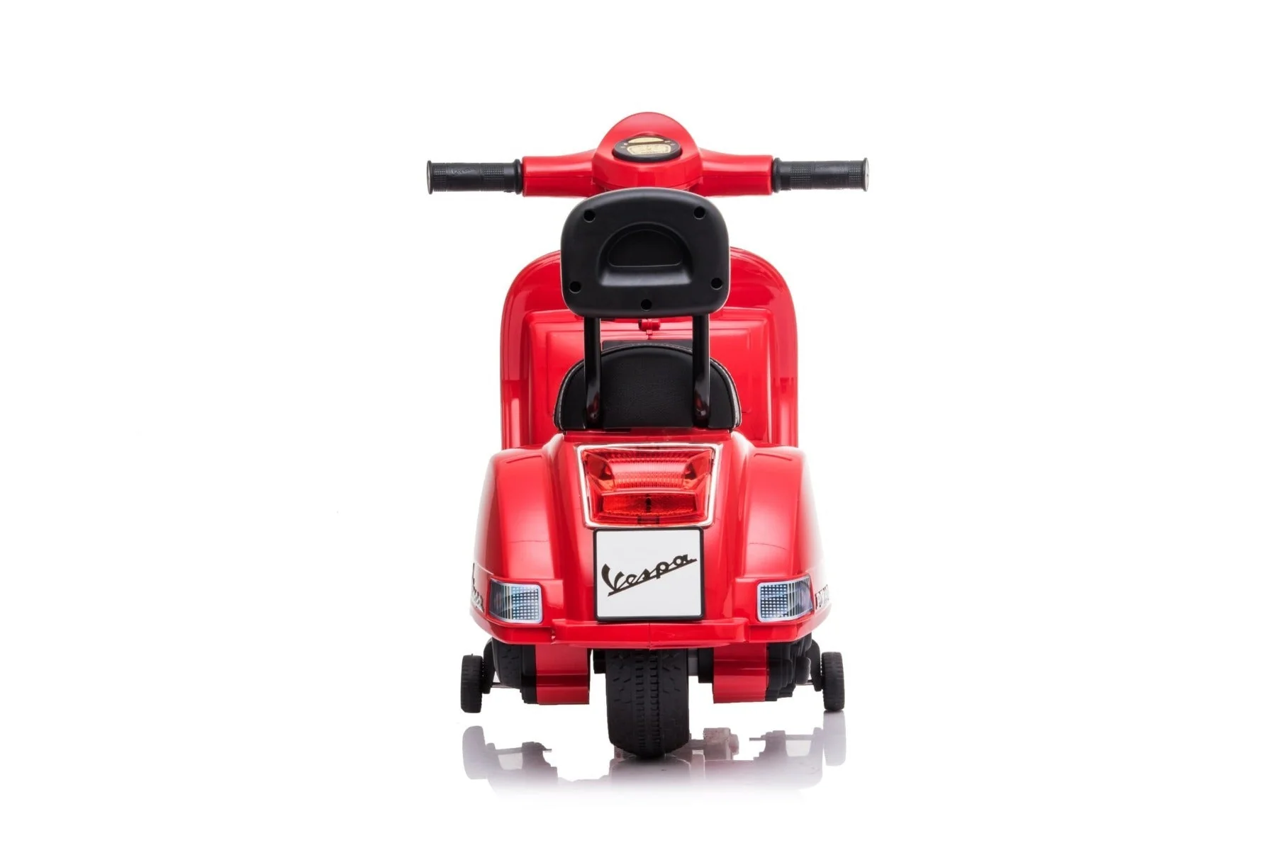 Vespa Motorcycle Red - Image 5
