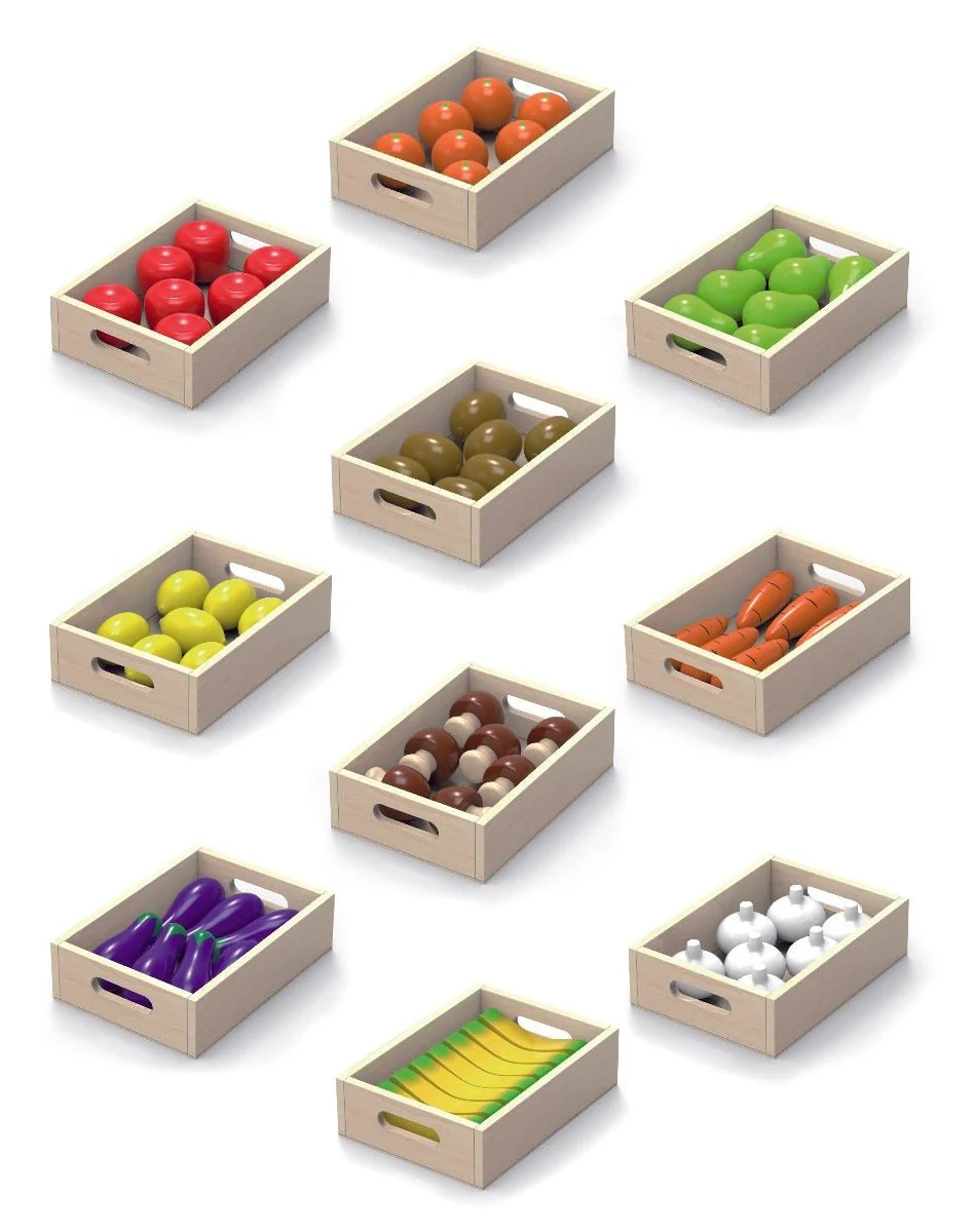 Viga Fruit & Vegetable 10 Box Set 44523