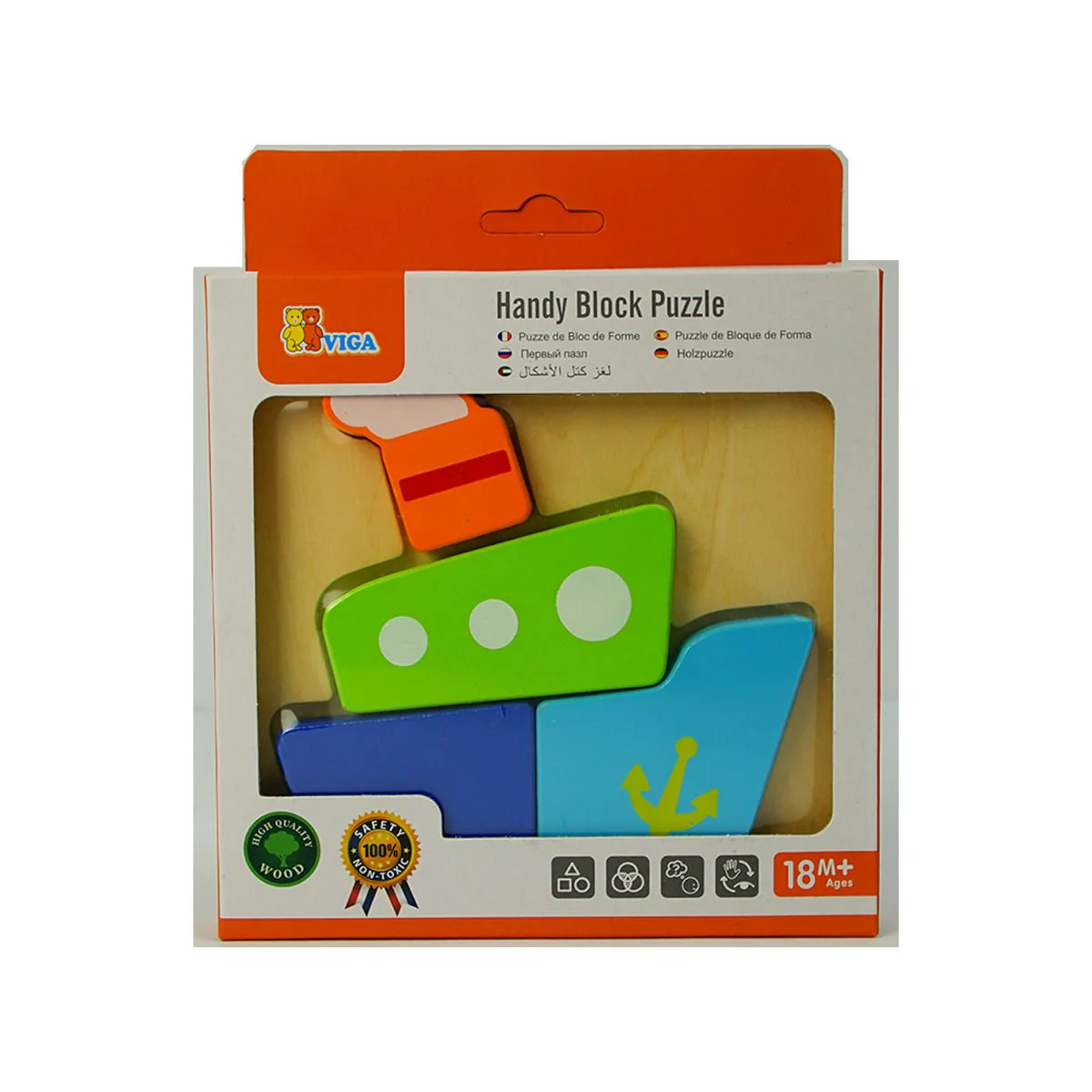 Viga Handy Block Puzzle 50171