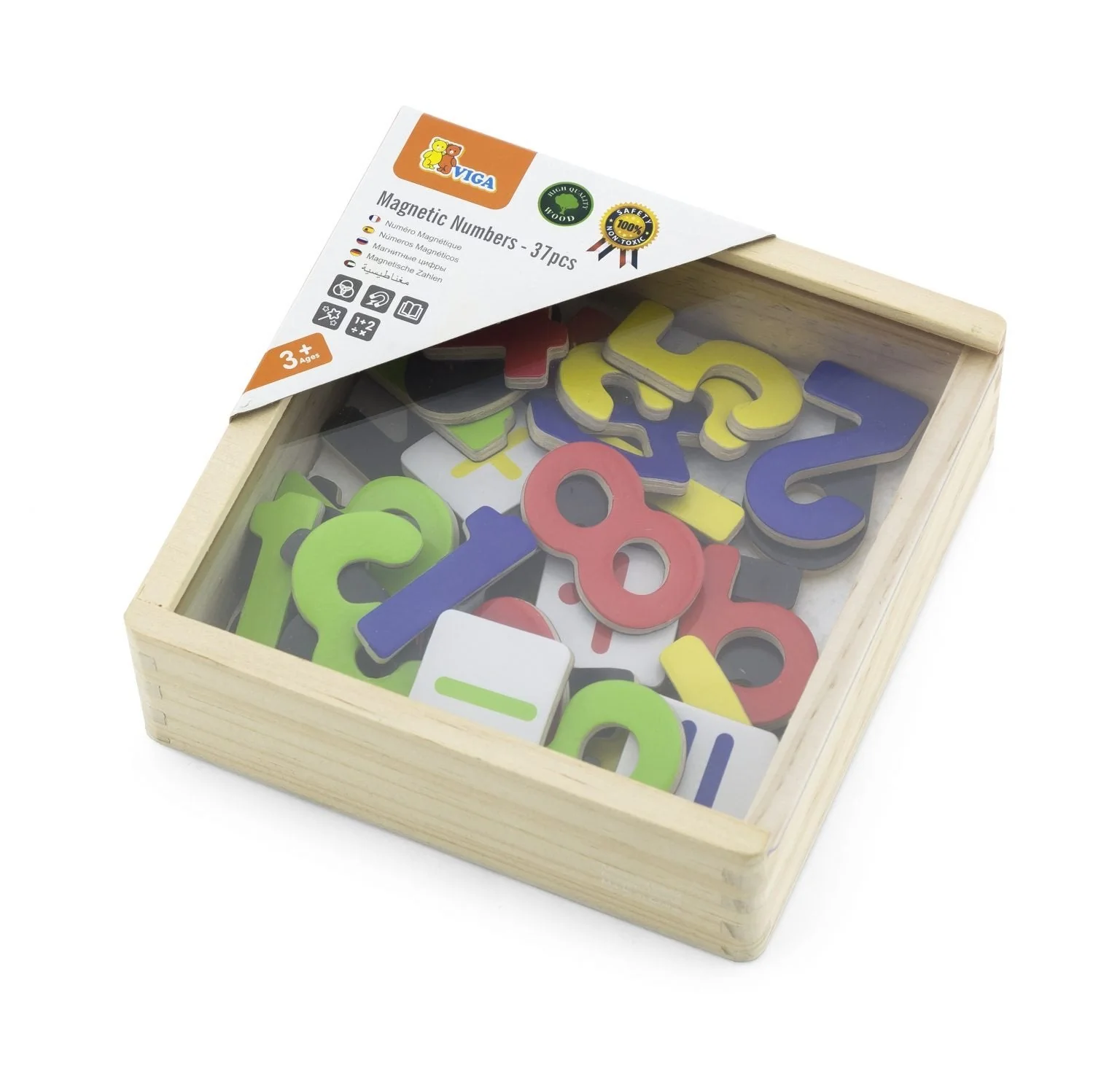 Viga Magnetic Numbers 37pcs 50325