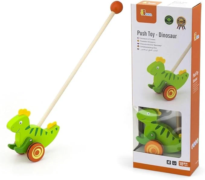 Viga Push Toy - Dinosaur 50963 - Image 2