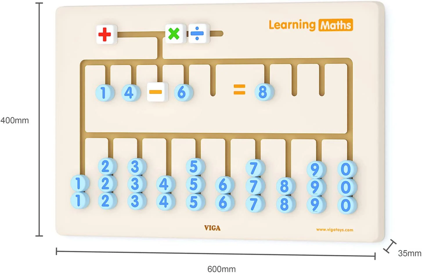 Viga Wall Toy - Learning Maths 50675FSC - Image 3