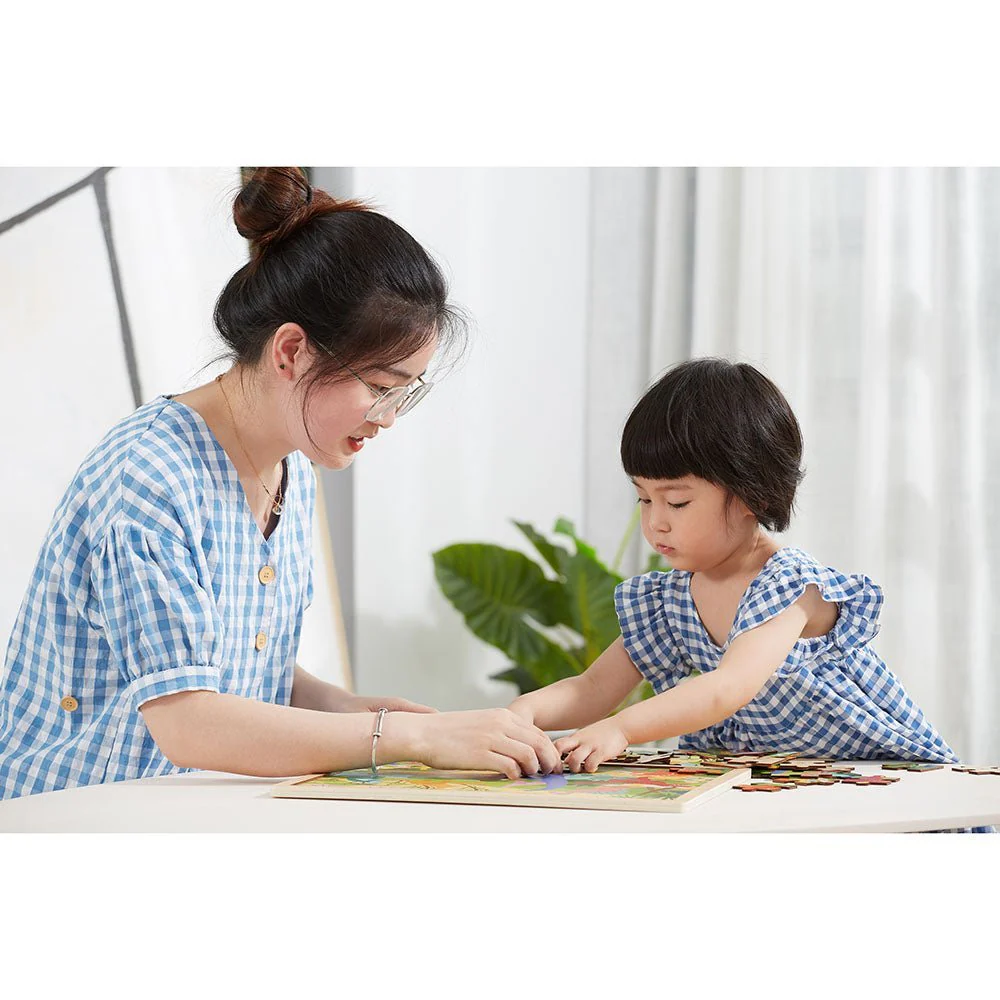 Viga Wooden Fire Fighting Puzzle 48pcs 44581 - Image 2