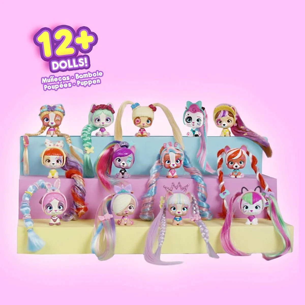 VIP Pets Mini Fans Surprise Collectable Mini Dog Doll - Assorted Surprise Model - Image 4