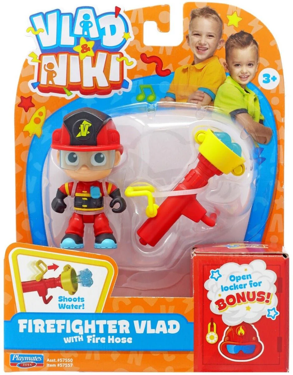 Vlad & Niki Firefighter Vlad with Fire Hose 57550/57557