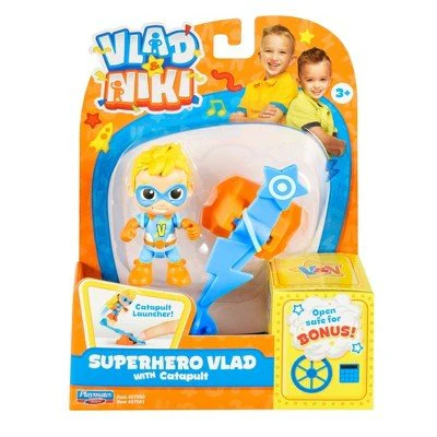 Vlad & Niki Superhero Vlad with Catapult 57550/57551