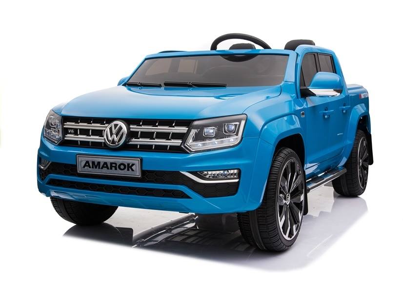Volkswagen - Amarok Licensed Kids Toy Car Ride on Car 12V - Blue