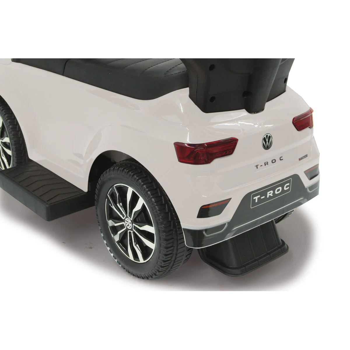 Volkswagen T-roc Ride-on Car with Handle White 651 B10022 - Image 6