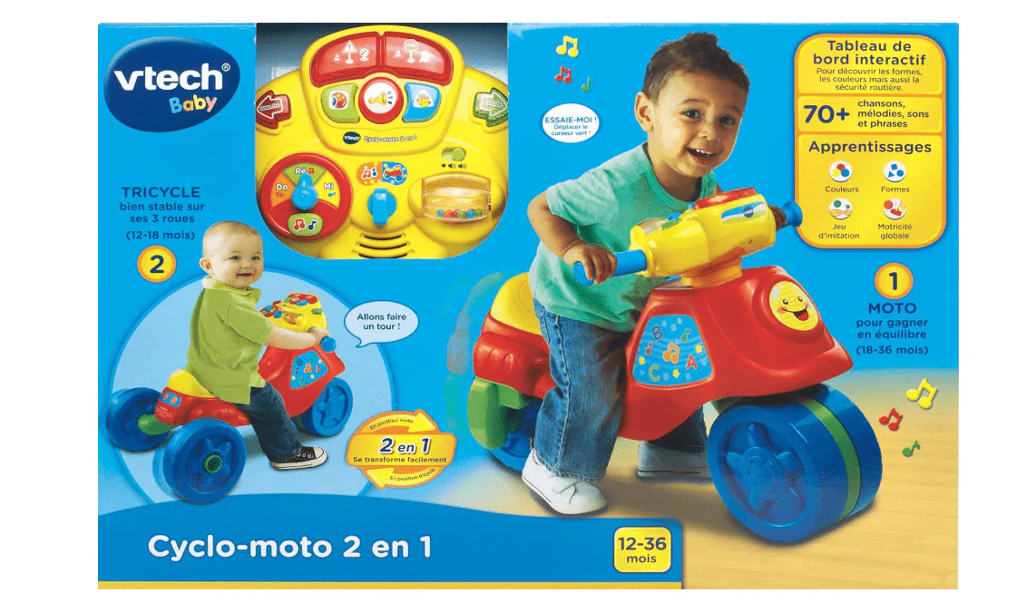 VTech Go & Learn Motorbike VT80-181703 - Image 2