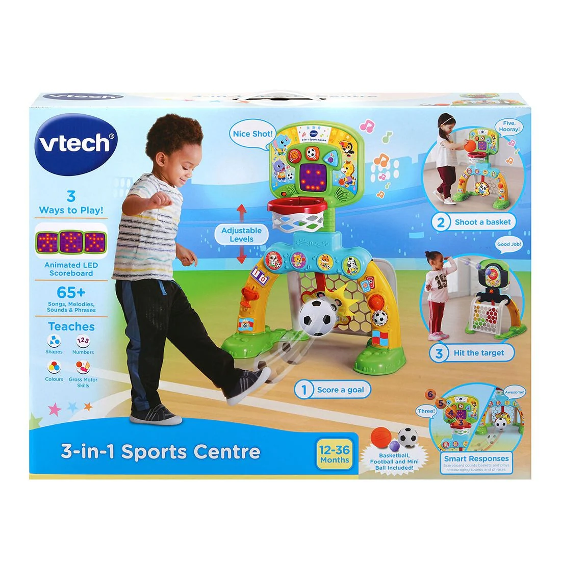 VTech 3-in-1 Sports Centre Playset - Image 4