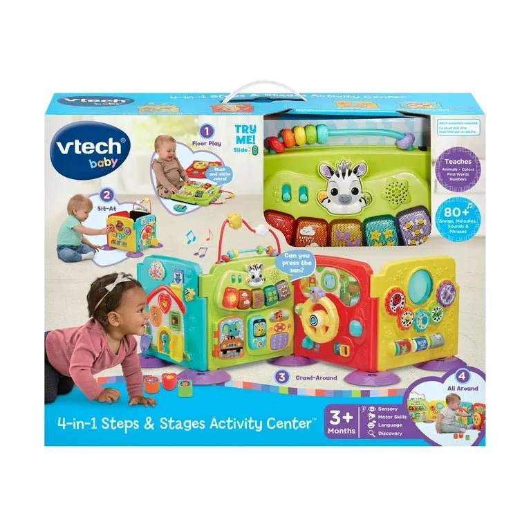 VTECH 4 In 1 Steps And Stages Activity Center VT80-579400