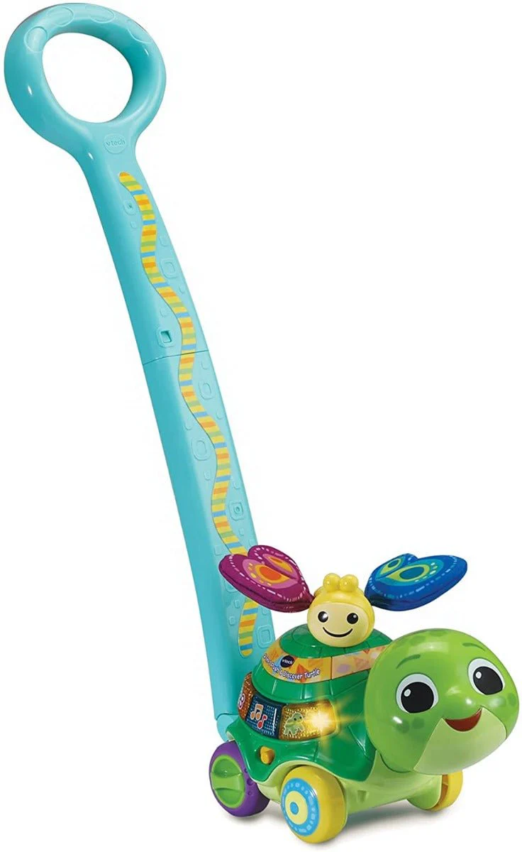 VTech Baby 2-in-1 Push & Discover Turtle 80-547603
