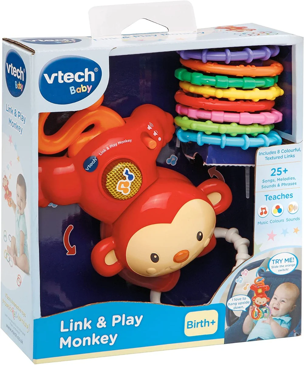 VTech Baby Link And Play Monkey