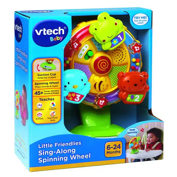VTech Baby Little Friendlies Sing Along Spinning Wheel