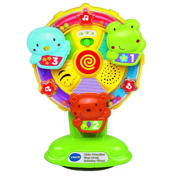 VTech Baby Little Friendlies Sing Along Spinning Wheel - Image 4