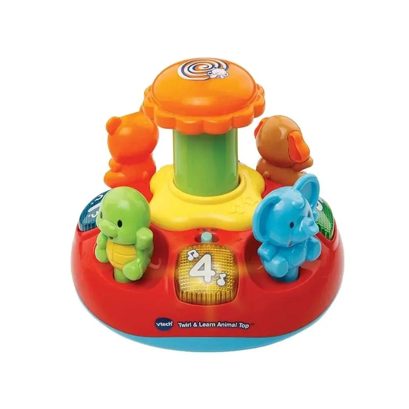 VTech Baby Push and Play Spinning Top 80-186303 - Image 3
