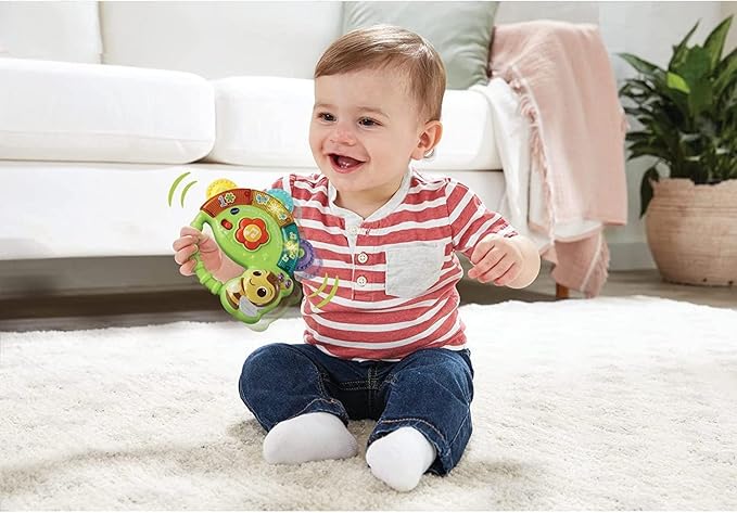 VTech Baby Shaking Sounds Tambourine 80-558603 - Image 3