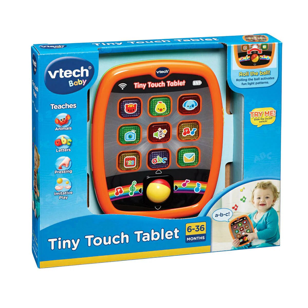 VTech Baby Tiny Touch Tablet 80-138203 - Image 2