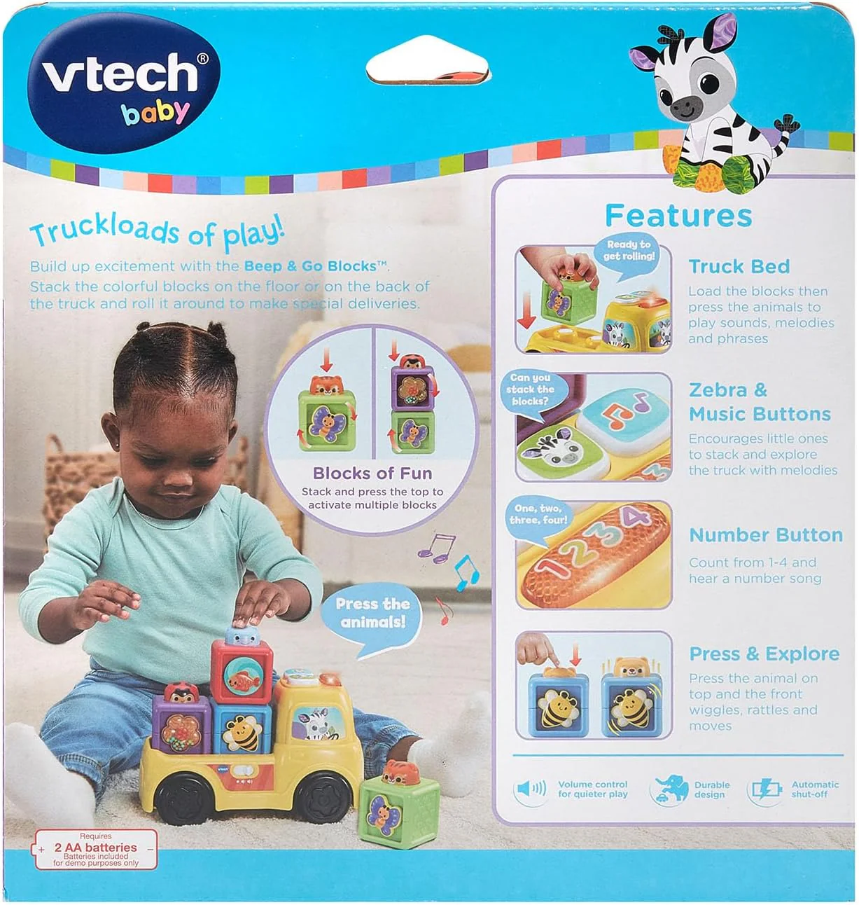 VTECH Beep And Go Blocks VT80-568403 - Image 3