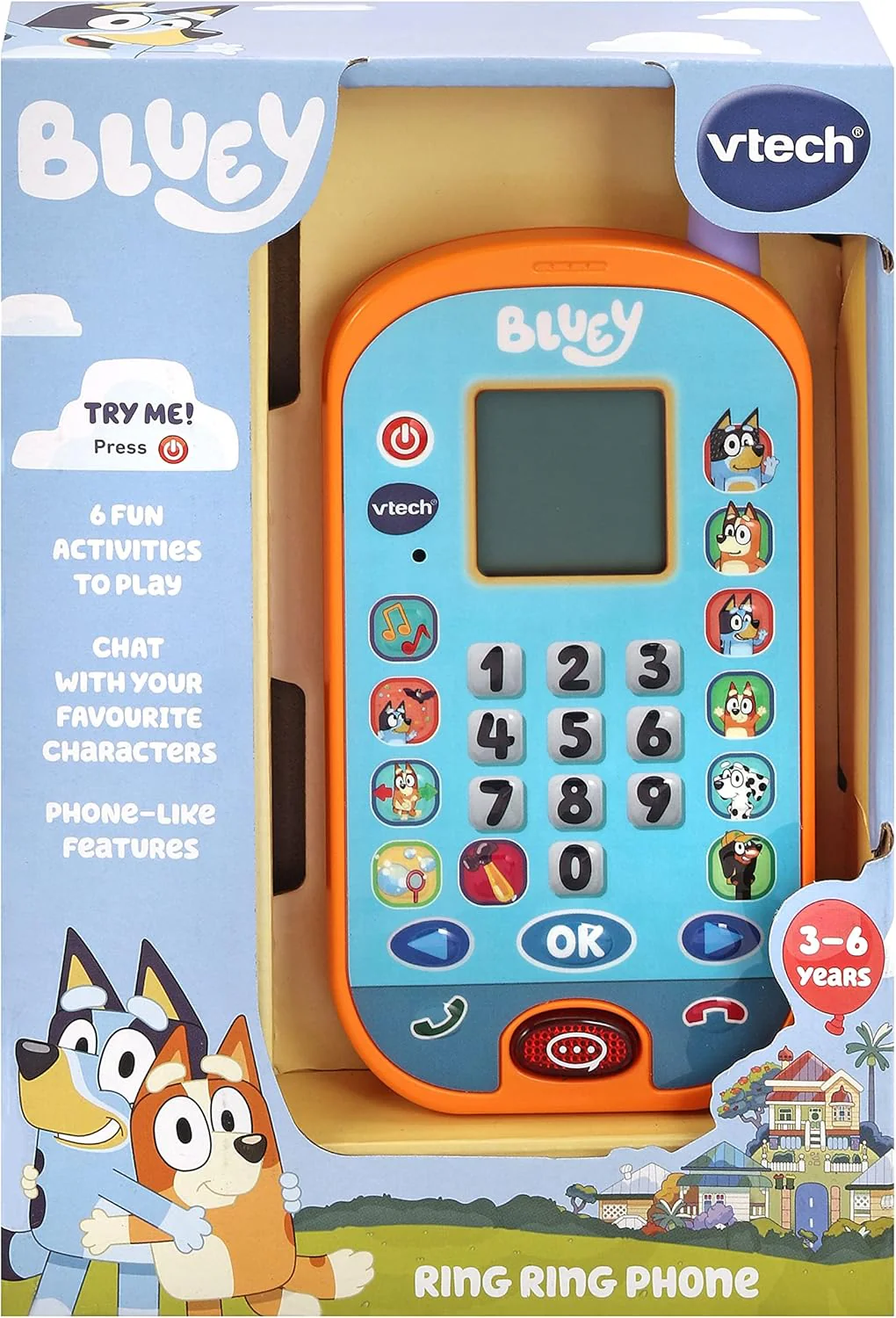 VTech Bluey Ring Ring Phone - Image 3