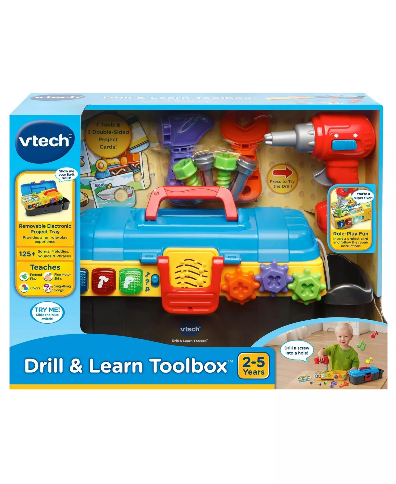 VTech Drill & Learn Toolbox Pro VT80-550900
