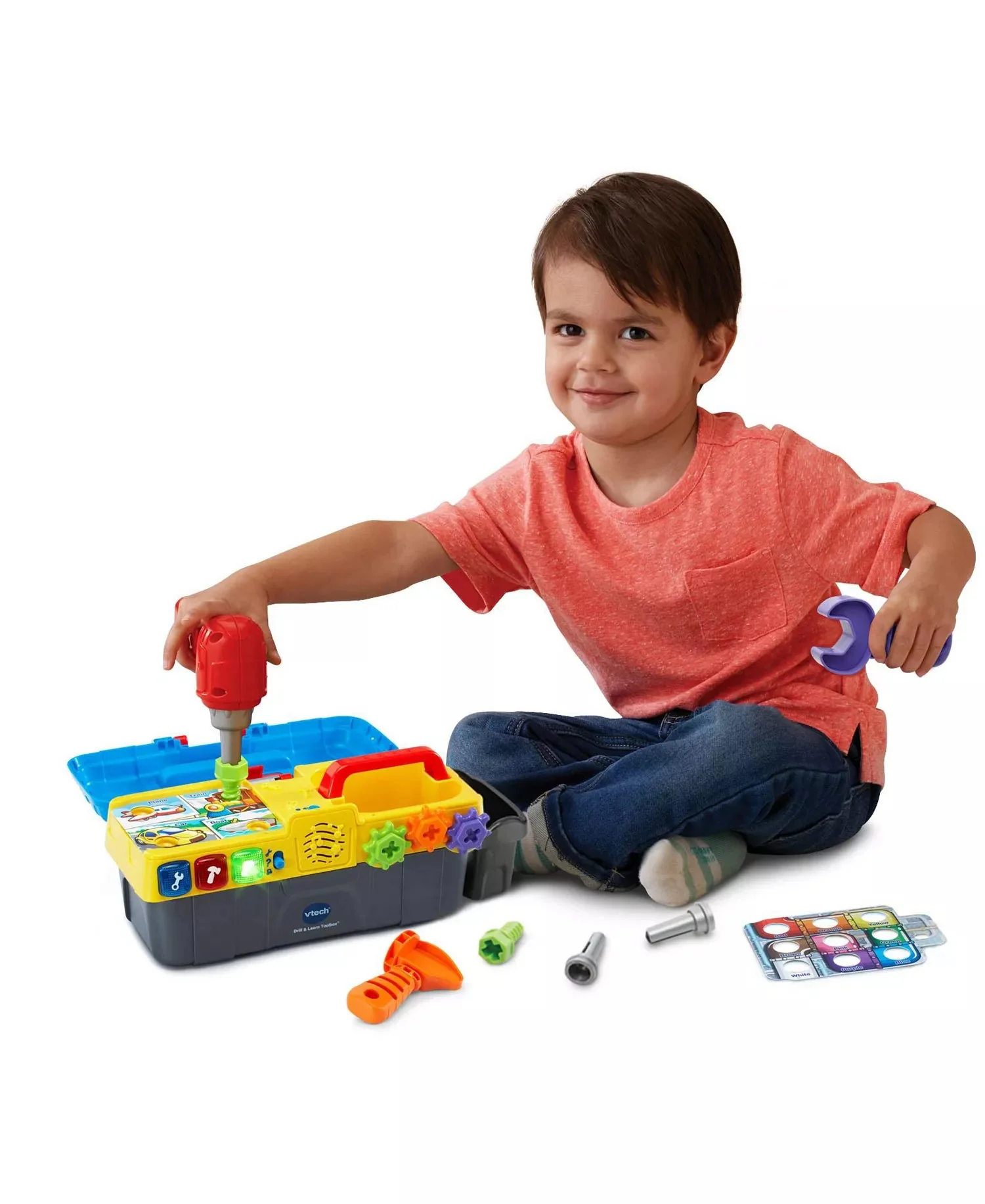VTech Drill & Learn Toolbox Pro VT80-550900 - Image 2