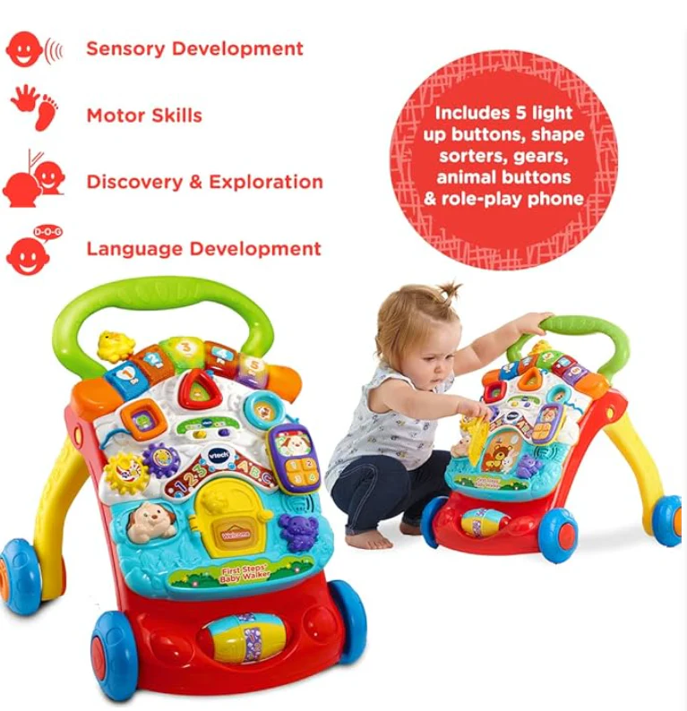VTech First Steps Baby Walker 80-505603 - Image 3