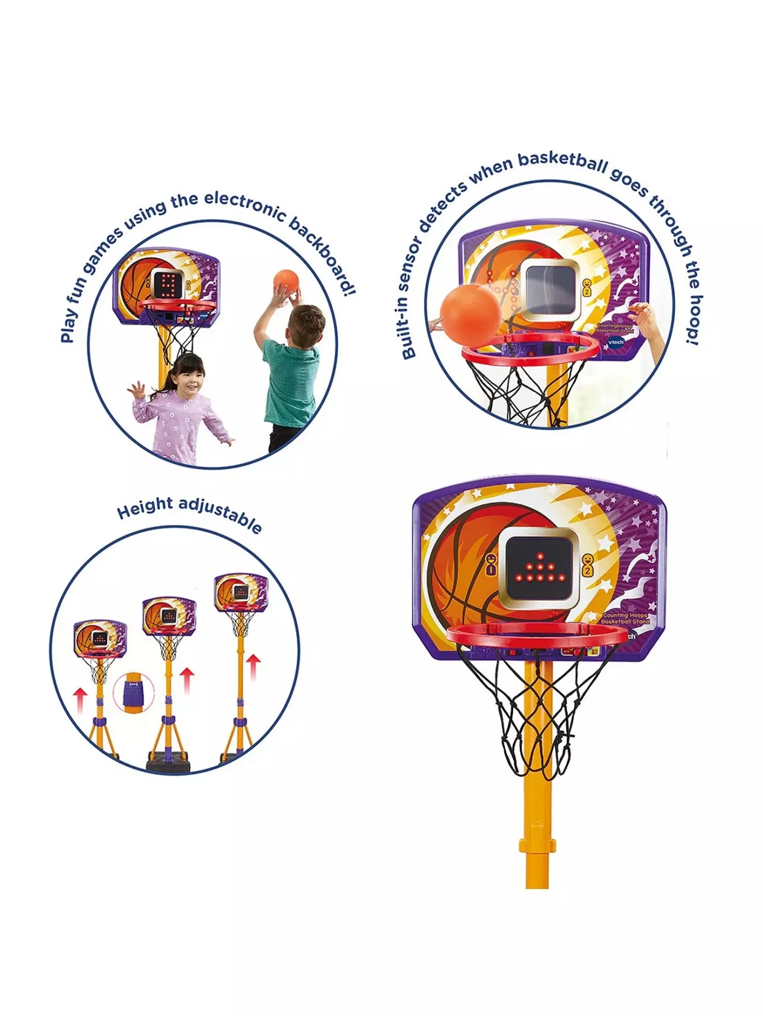 VTECH Hoop Madness Basketball VT80-571403 - Image 4