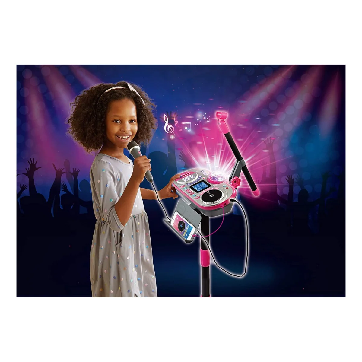 VTech Kidi Super Stars DJ Playset Pink 80-531703 - Image 6