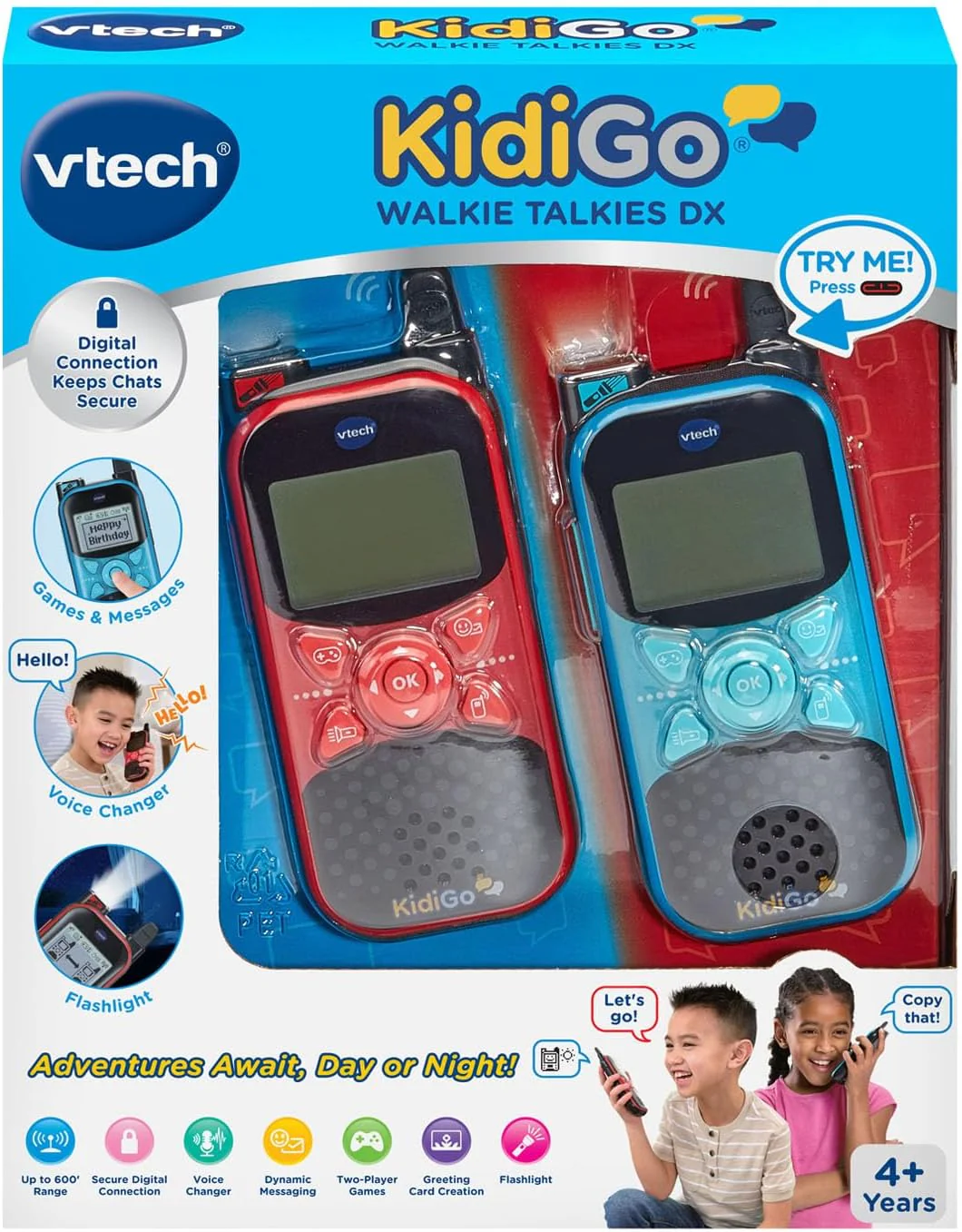 VTech Kidigear Walkie Talkies Explorer VT80-572503