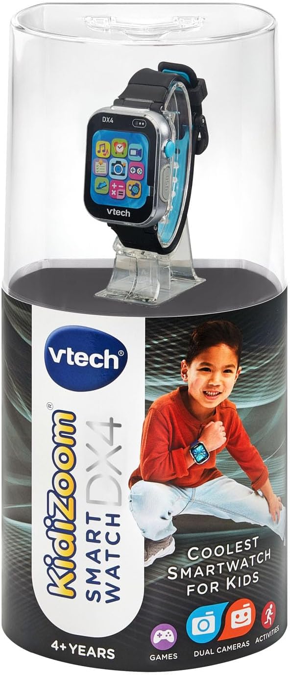 VTech Kidizoom Smart Watch Dx4 Black VT80-575230 - Image 2