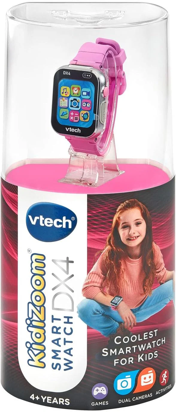 VTech Kidizoom Smart Watch Dx4 Pink VT80-575235 - Image 2