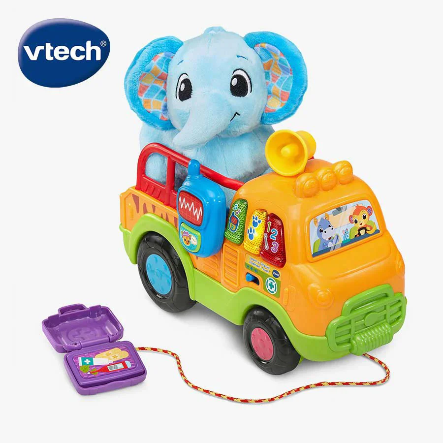 VTECH Learn And Rescue Elephant Truck VT80-570900 - Image 3