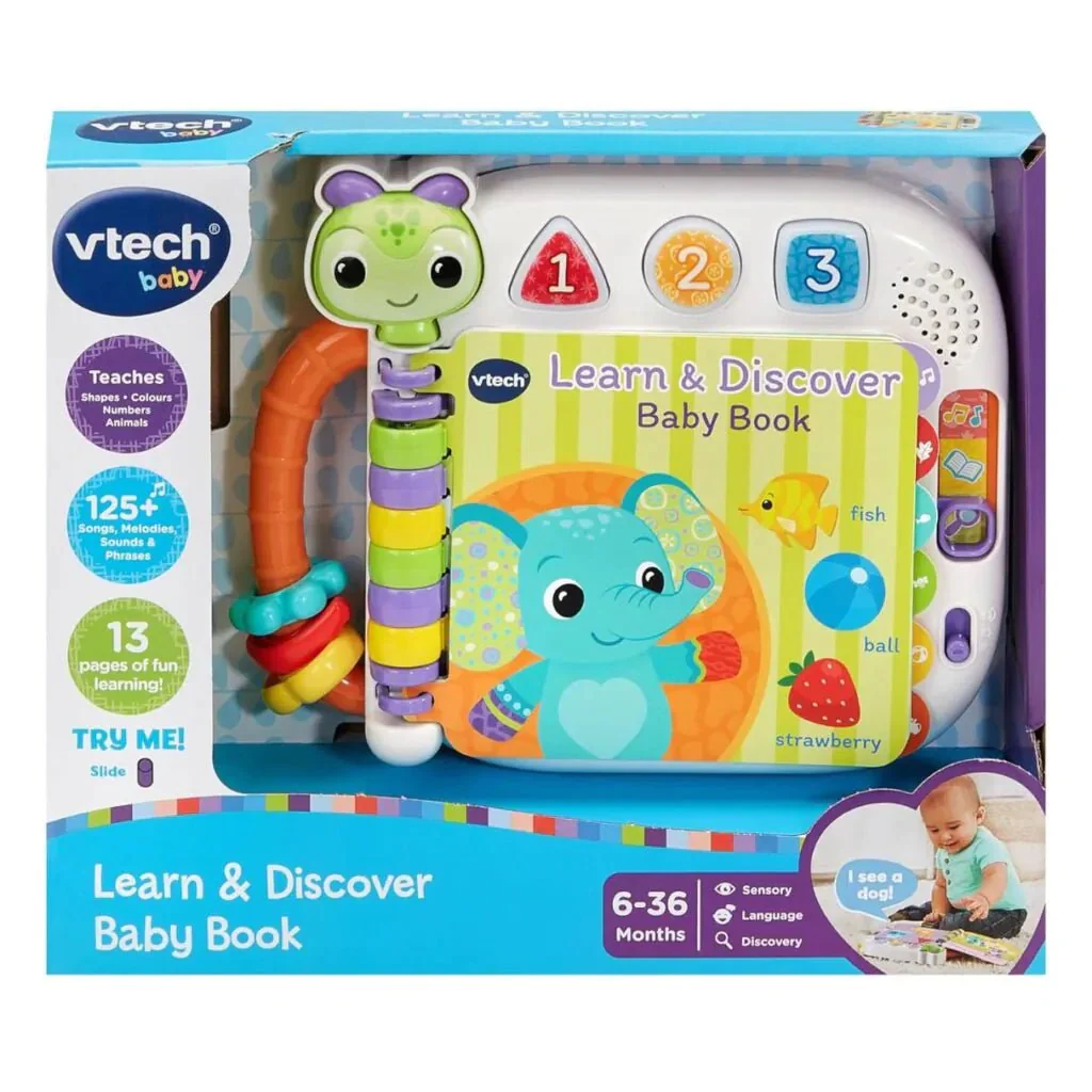 VTech Learn & Discover Baby Book VT80-574203 - Image 2