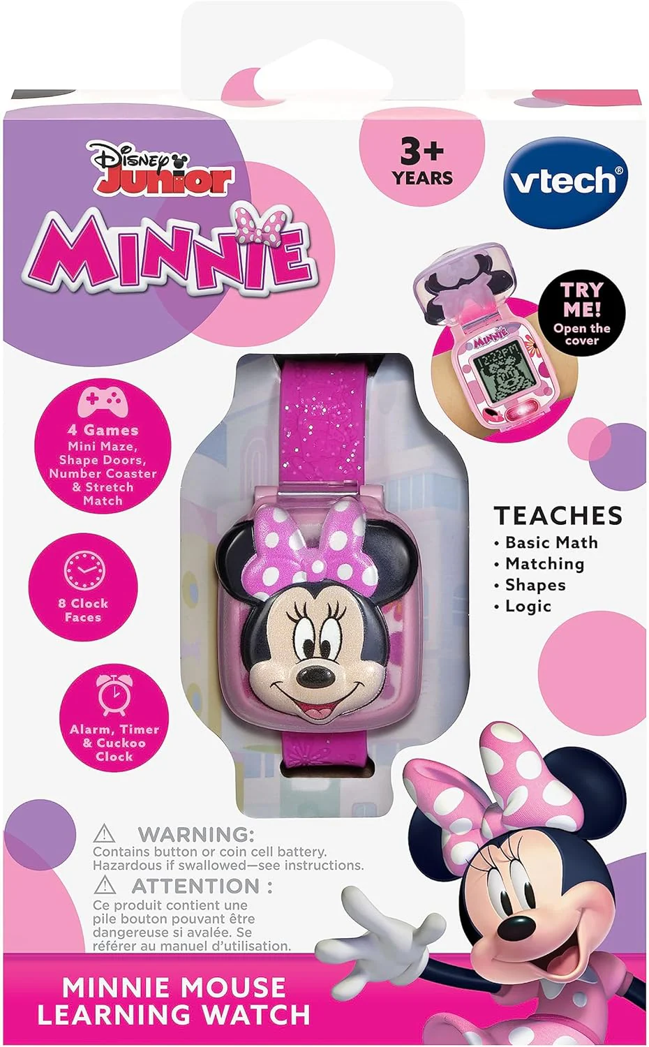 VTECH Minnie Mouse Learning Watch VT80-554260