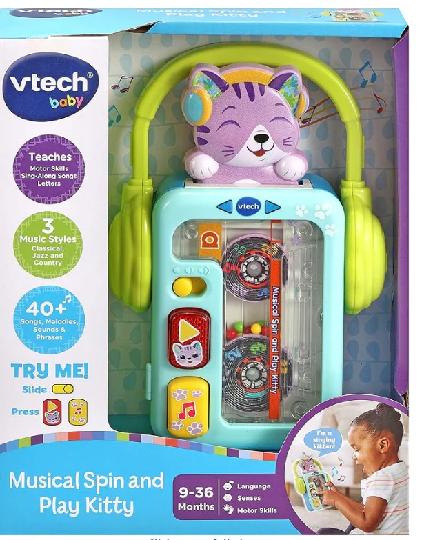 VTech Musical Spin And Play Kitty 80-561003