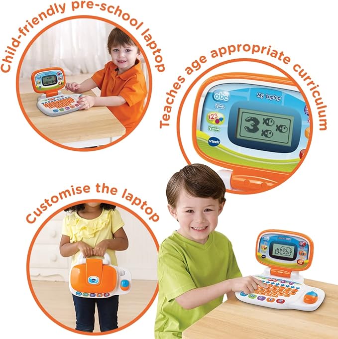 VTech My Laptop Orange 80-155403 - Image 7